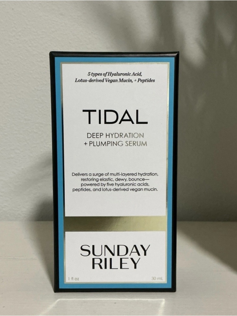 Sunday Riley Tidal Deep Hydration + Plumping Serum 1 fl oz/30ml Sealed
Authentic